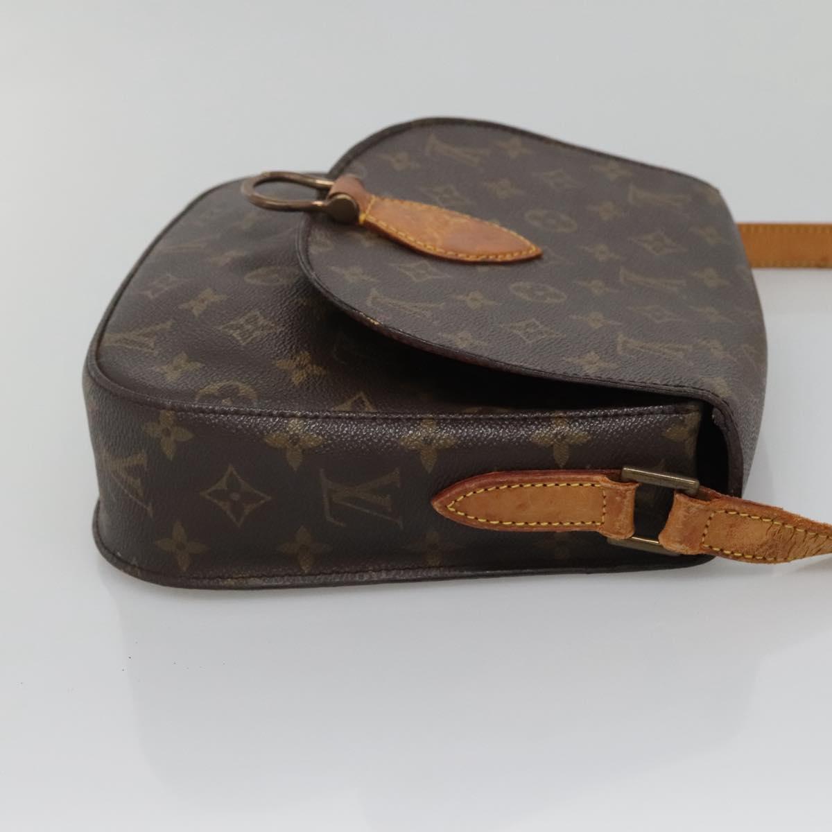 LOUIS VUITTON Monogram Saint Cloud GM Shoulder Bag M51242 LV Auth 142277