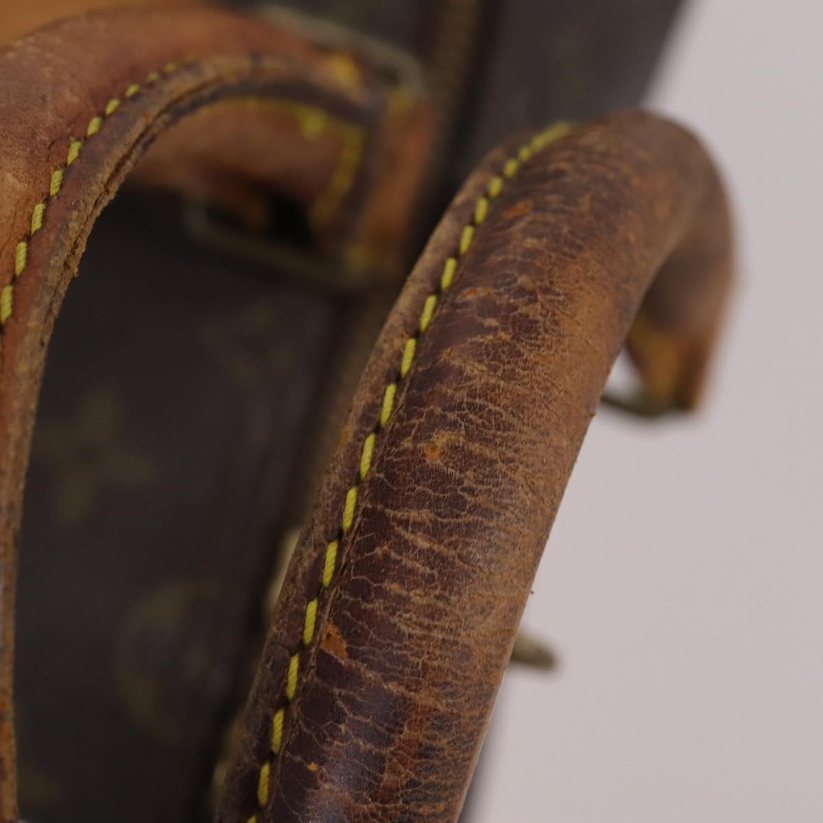 LOUIS VUITTON Monogram Keepall Bandouliere 50 Hand Bag M41416 LV Auth 142280