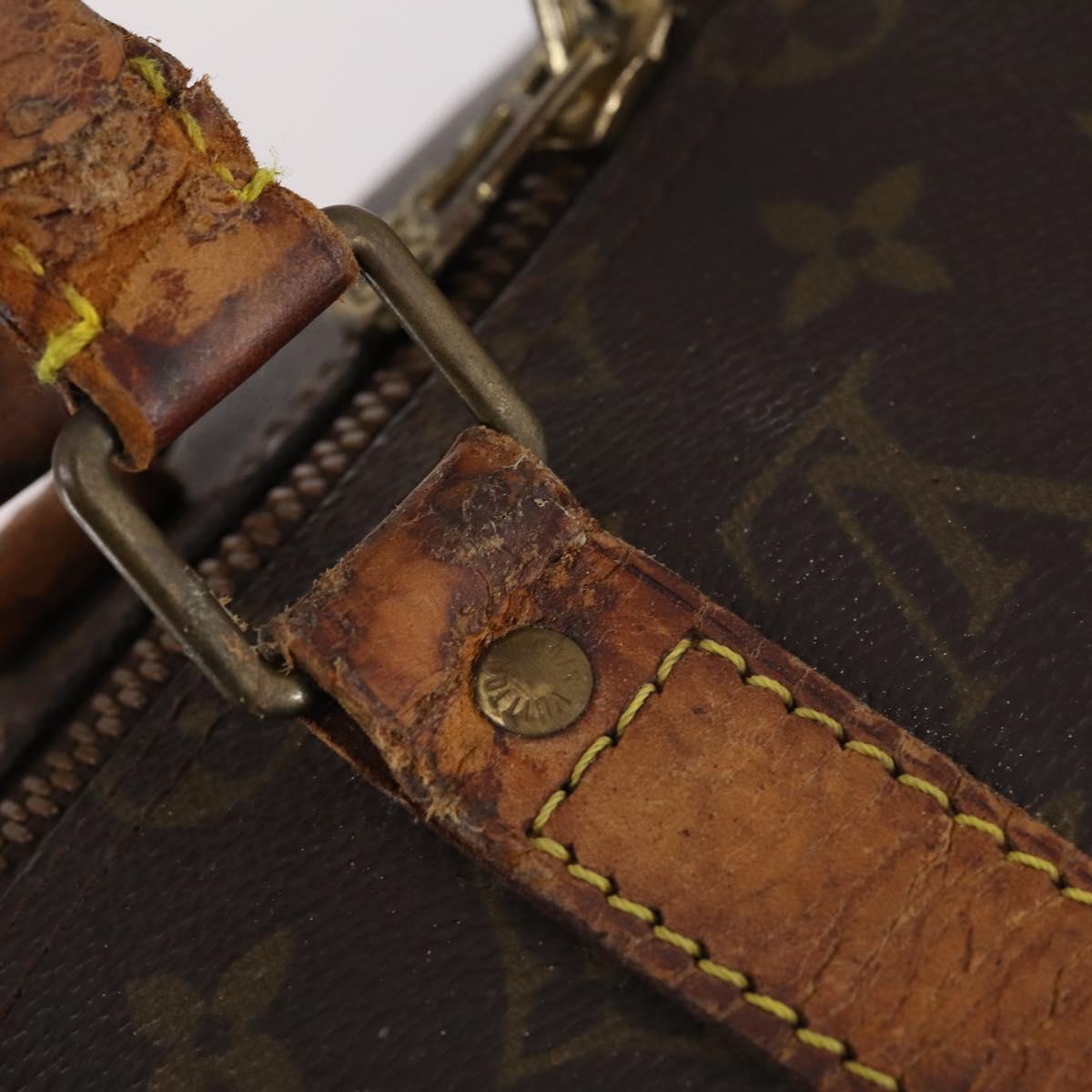 LOUIS VUITTON Monogram Keepall Bandouliere 50 Hand Bag M41416 LV Auth 142280