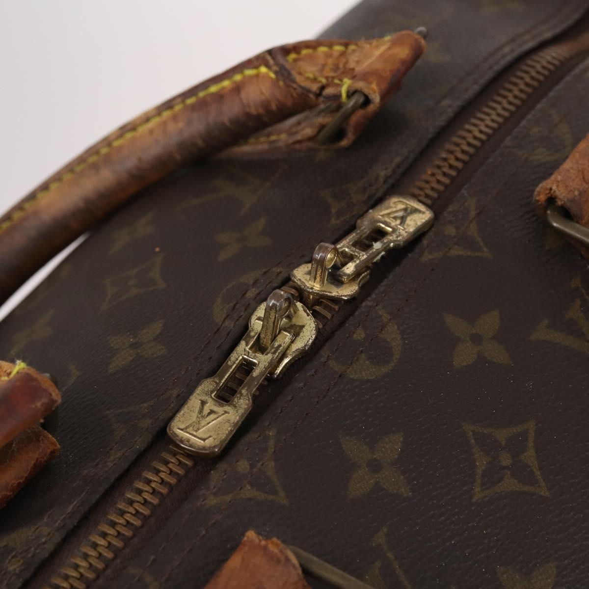 LOUIS VUITTON Monogram Keepall Bandouliere 50 Hand Bag M41416 LV Auth 142280