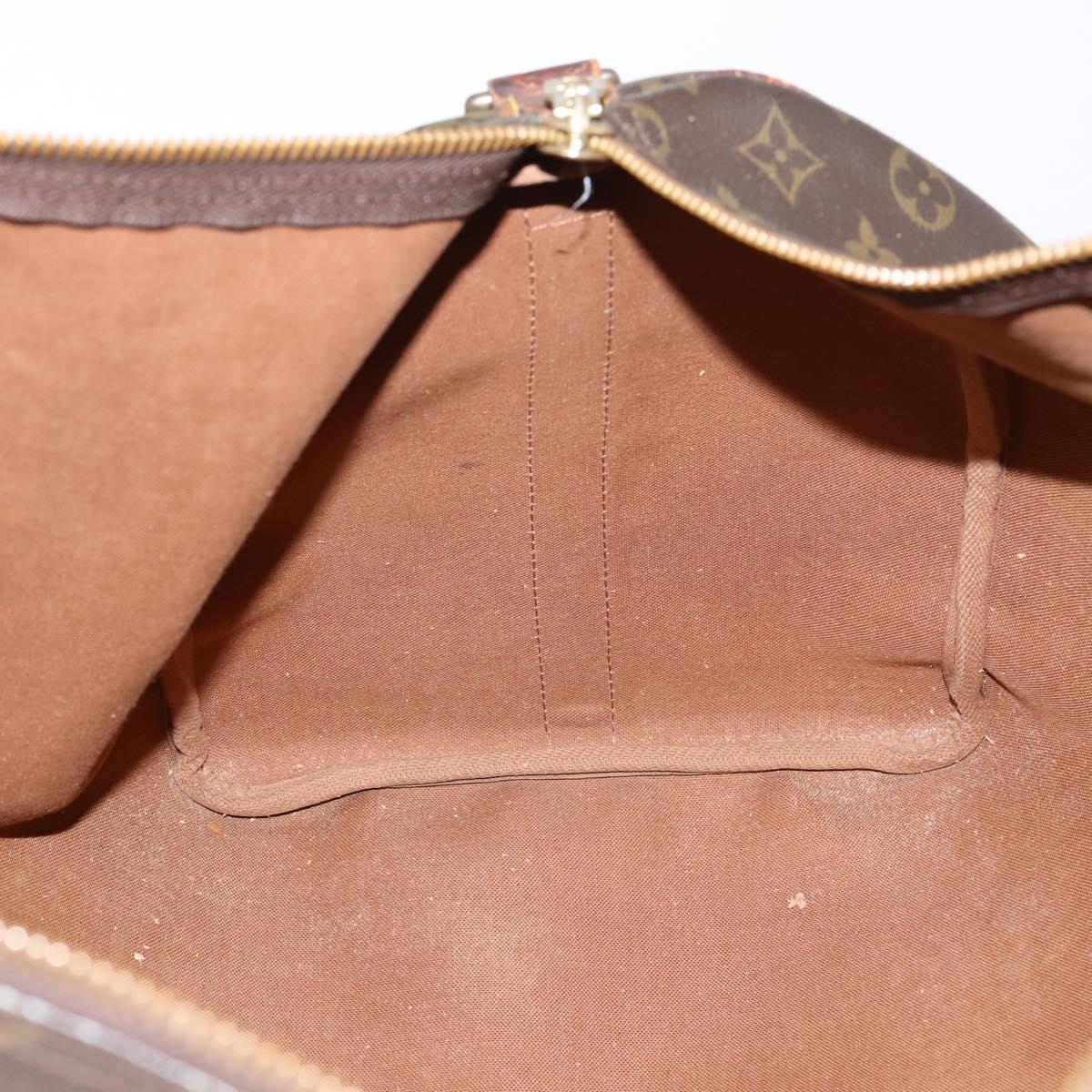 LOUIS VUITTON Monogram Keepall Bandouliere 50 Hand Bag M41416 LV Auth 142280