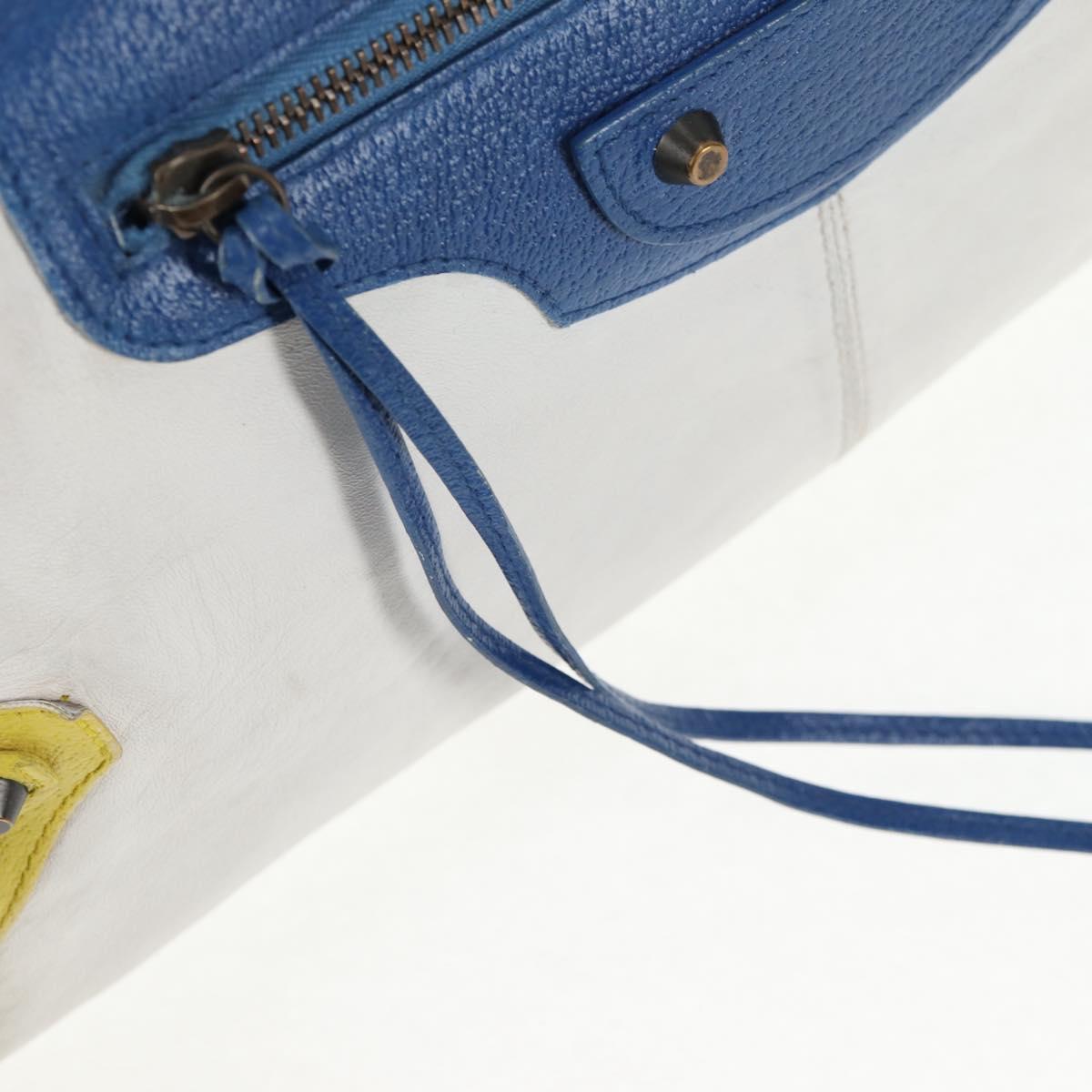 BALENCIAGA The Work Hand Bag Leather Multicolor 132110 Auth 142292V