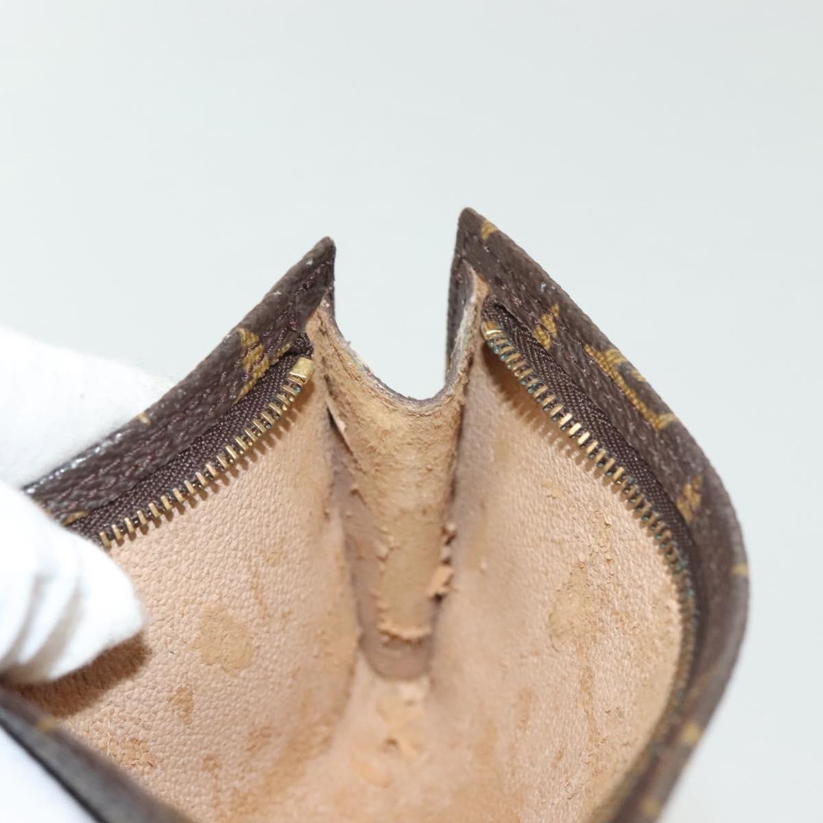 LOUIS VUITTON Monogram Bucket PM Accessory Pouch LV Auth 142330