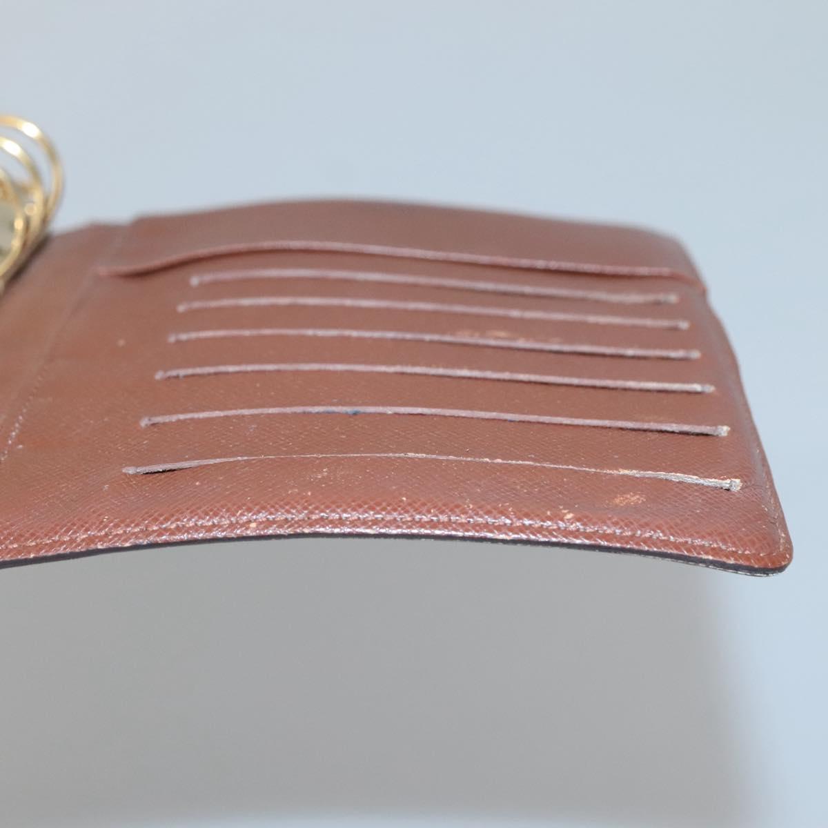 LOUIS VUITTON Monogram Agenda MM Day Planner Cover R20105 LV Auth 142337