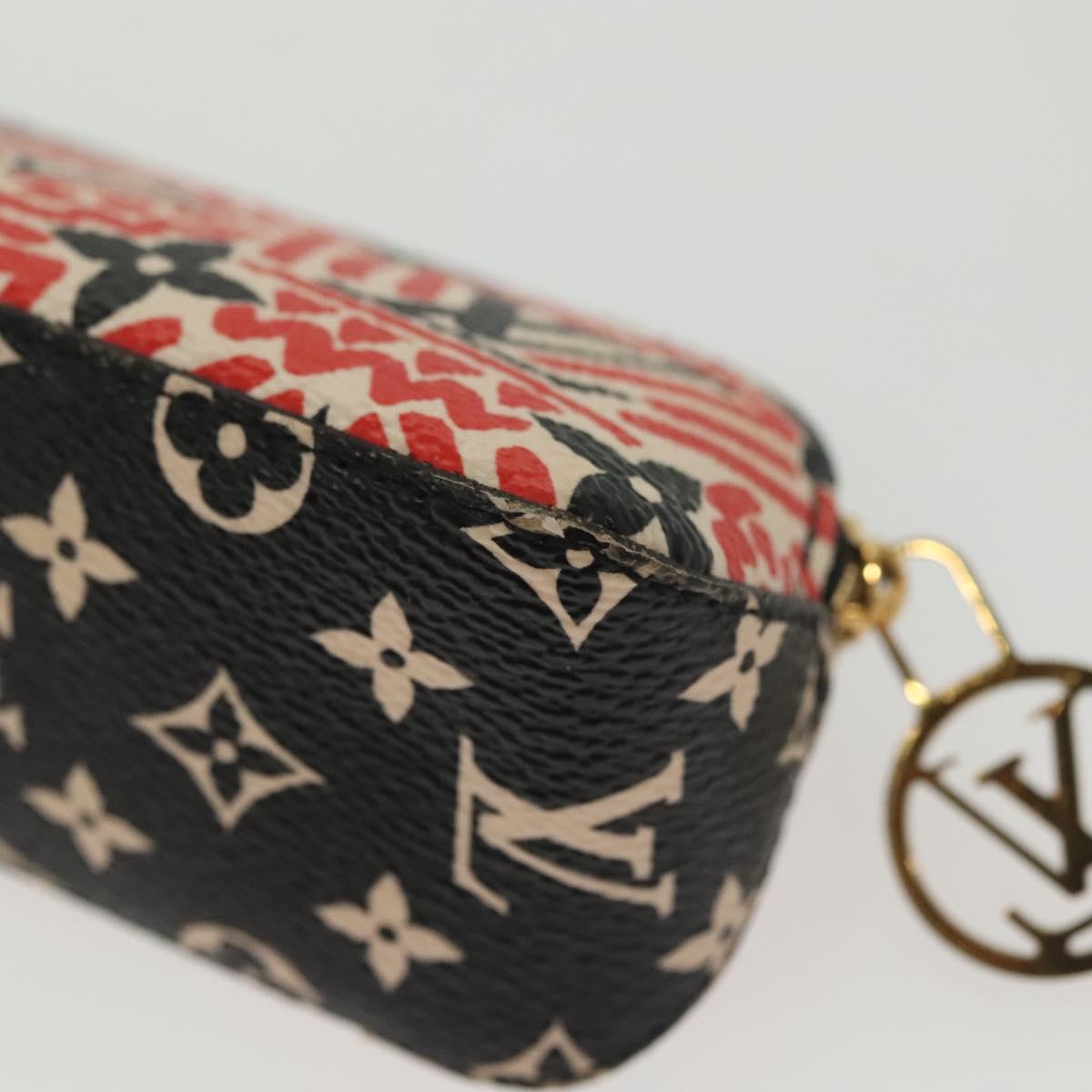 LOUIS VUITTON Giant Crafty Trousse Elizabeth Pen Case Red GI0498 LV Auth 142342
