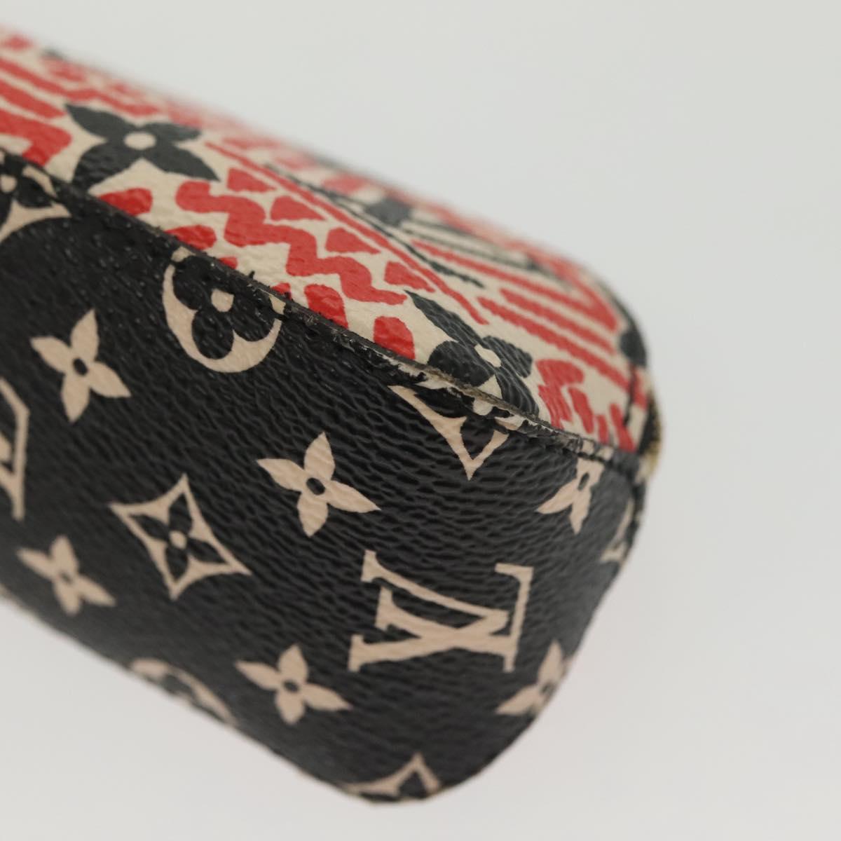 LOUIS VUITTON Giant Crafty Trousse Elizabeth Pen Case Red GI0498 LV Auth 142342