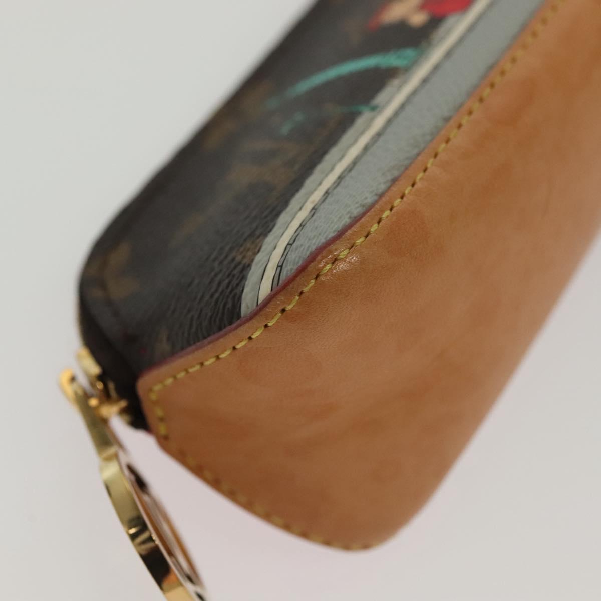 LOUIS VUITTON Monogram Vivienne Trousse Elizabeth Pen Case GI0829 LV Auth 142344