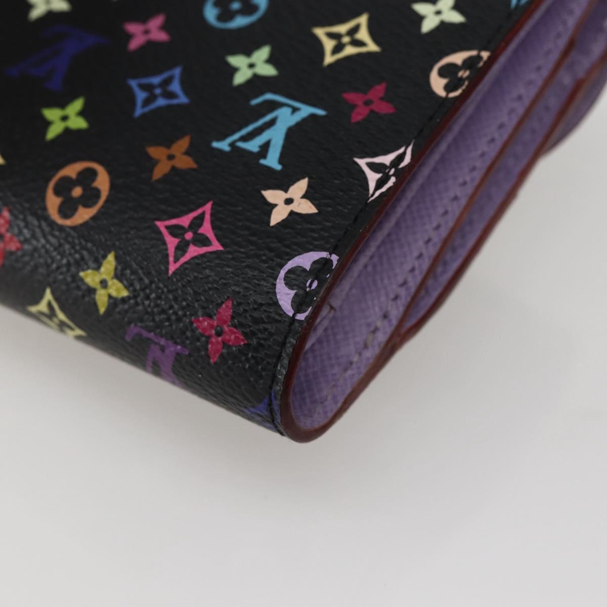 LOUIS VUITTON Monogram Multicolor Portefeuille Joy Wallet M60282 LV Auth 142354V