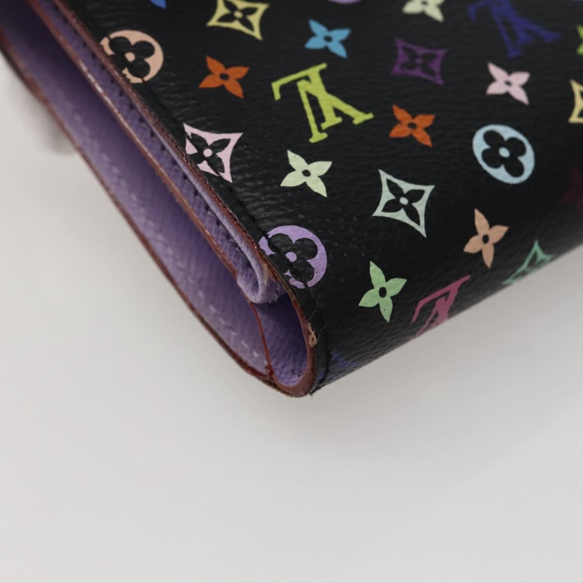 LOUIS VUITTON Monogram Multicolor Portefeuille Joy Wallet M60282 LV Auth 142354V