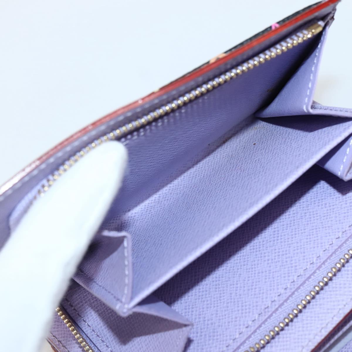 LOUIS VUITTON Monogram Multicolor Portefeuille Joy Wallet M60282 LV Auth 142354V