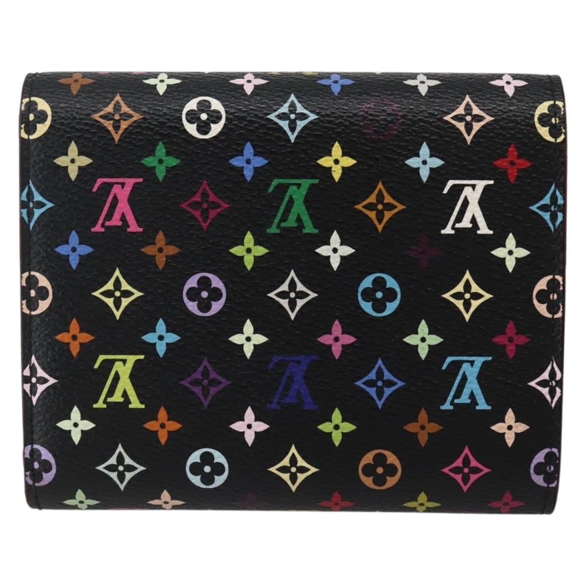 LOUIS VUITTON Monogram Multicolor Portefeuille Joy Wallet M60282 LV Auth 142354V
