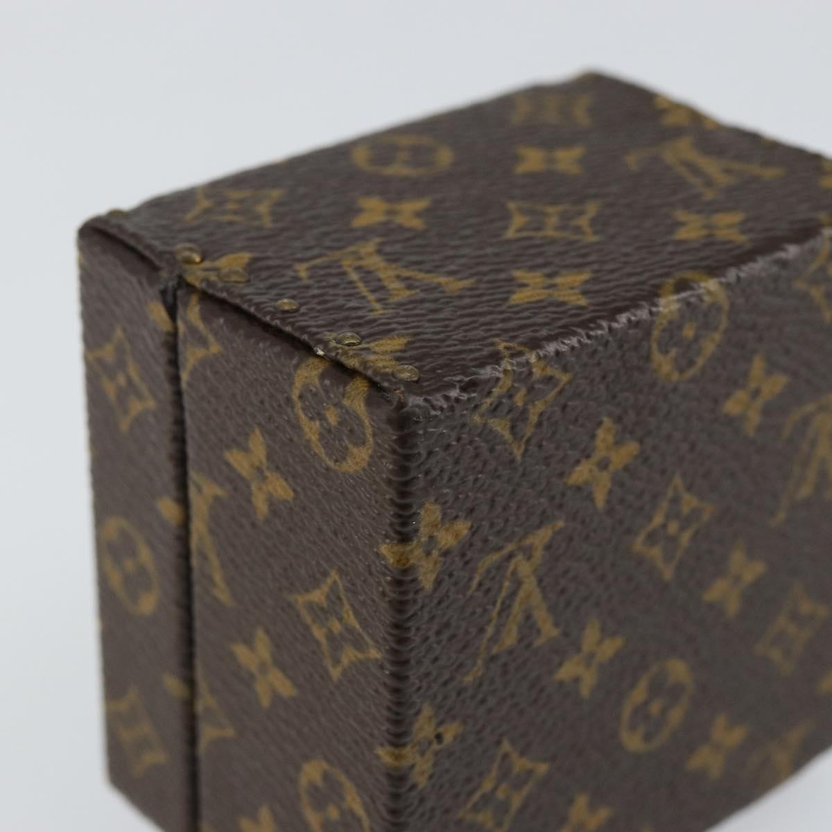 LOUIS VUITTON Monogram Eccrine Declaration Jewelry Box M21010 LV Auth 142380V