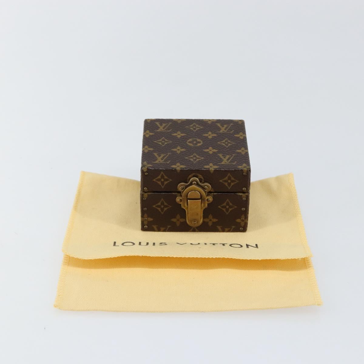 LOUIS VUITTON Monogram Eccrine Declaration Jewelry Box M21010 LV Auth 142380V