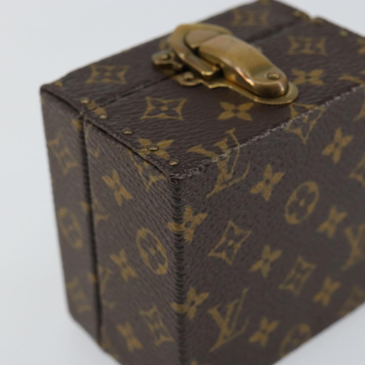 LOUIS VUITTON Monogram Eccrine Declaration Jewelry Box M21010 LV Auth 142380V