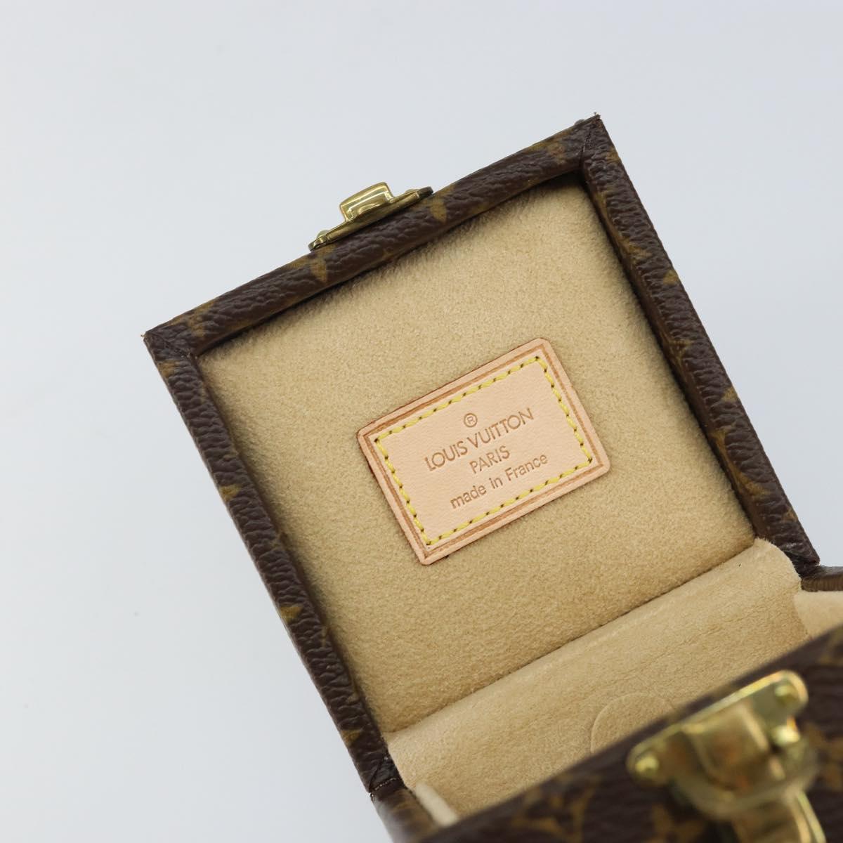 LOUIS VUITTON Monogram Eccrine Declaration Jewelry Box M21010 LV Auth 142381V