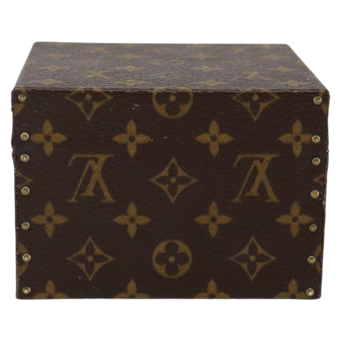 LOUIS VUITTON Monogram Eccrine Declaration Jewelry Box M21010 LV Auth 142381V