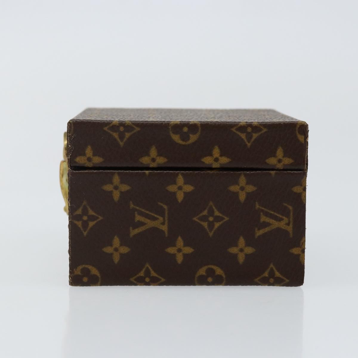 LOUIS VUITTON Monogram Eccrine Declaration Jewelry Box M21010 LV Auth 142381V