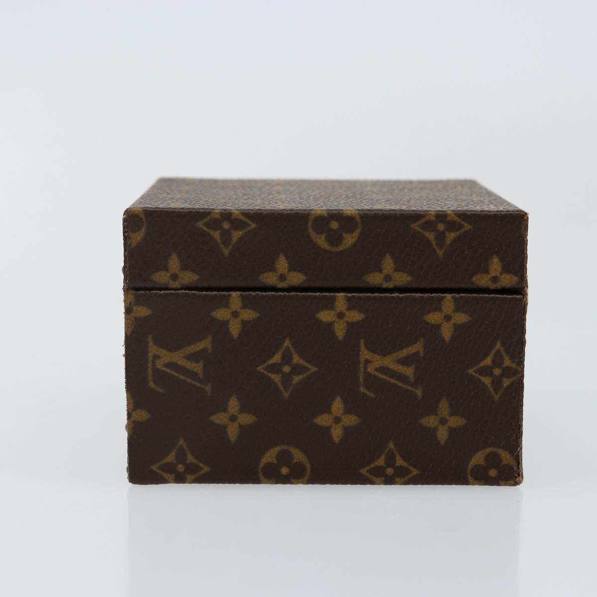 LOUIS VUITTON Monogram Eccrine Declaration Jewelry Box M21010 LV Auth 142381V