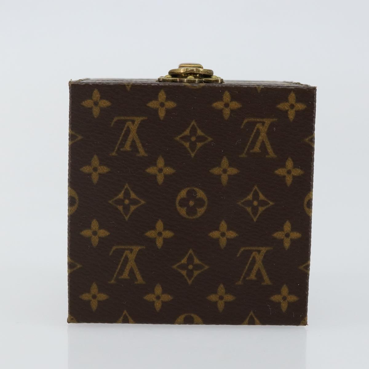 LOUIS VUITTON Monogram Eccrine Declaration Jewelry Box M21010 LV Auth 142381V