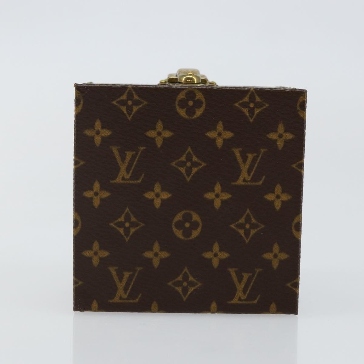LOUIS VUITTON Monogram Eccrine Declaration Jewelry Box M21010 LV Auth 142381V