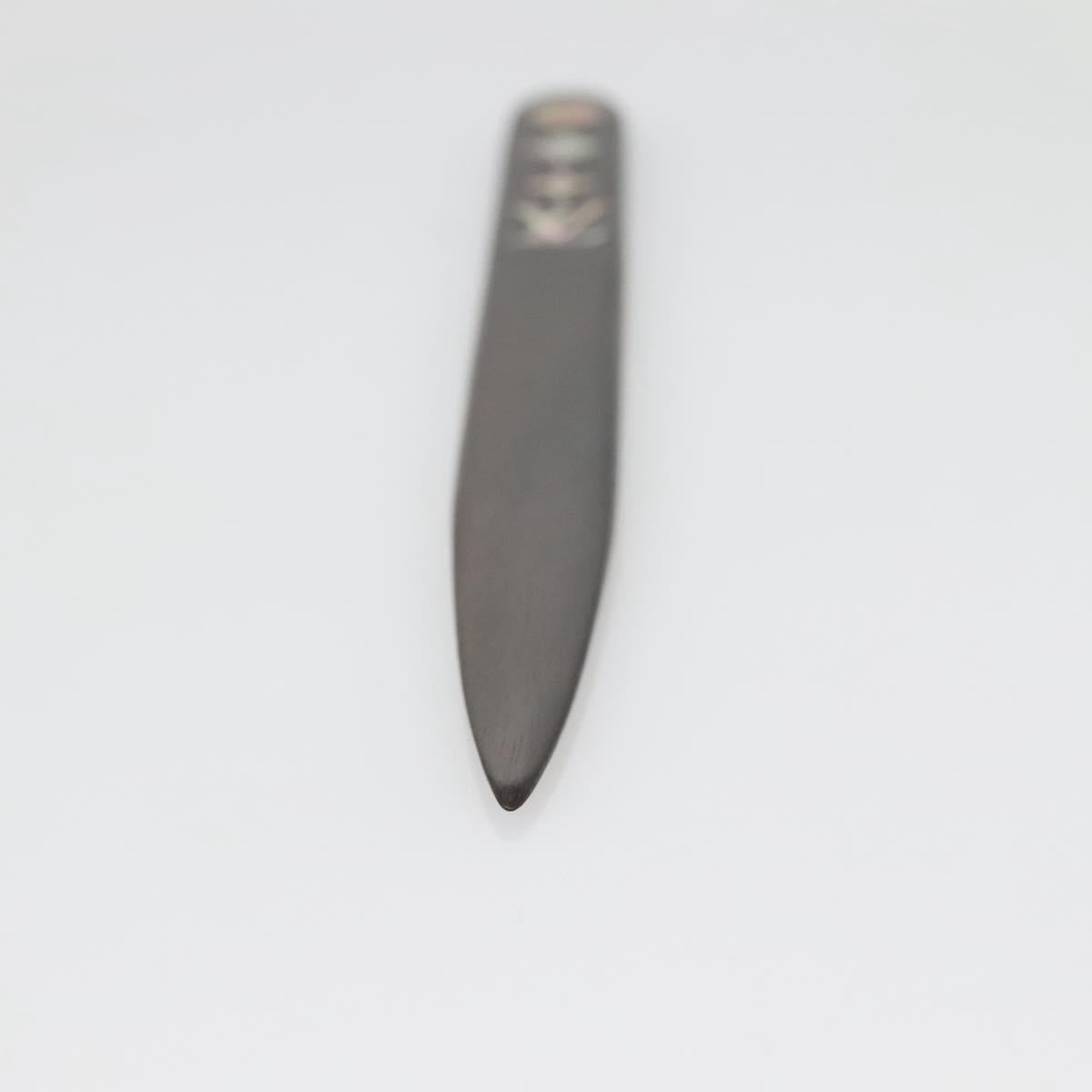 LOUIS VUITTON Paper Knife Wood Brown LV Auth 142383V