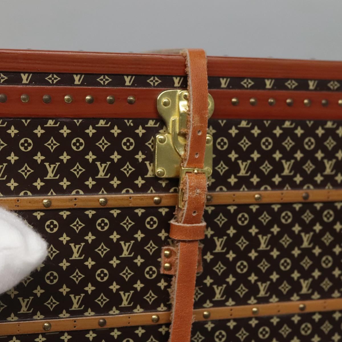 LOUIS VUITTON Miss France Paper Weight Brown M99408 LV Auth 142386