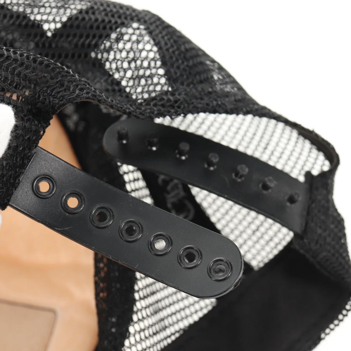 Chrome Hearts CH patch cross ball Mesh Tracker Cap cotton Green Auth 142392M