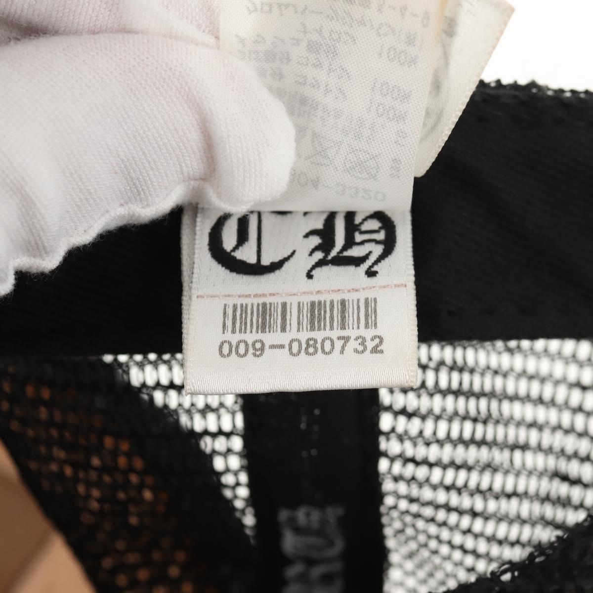 Chrome Hearts CH patch cross ball Mesh Tracker Cap cotton Green Auth 142392M