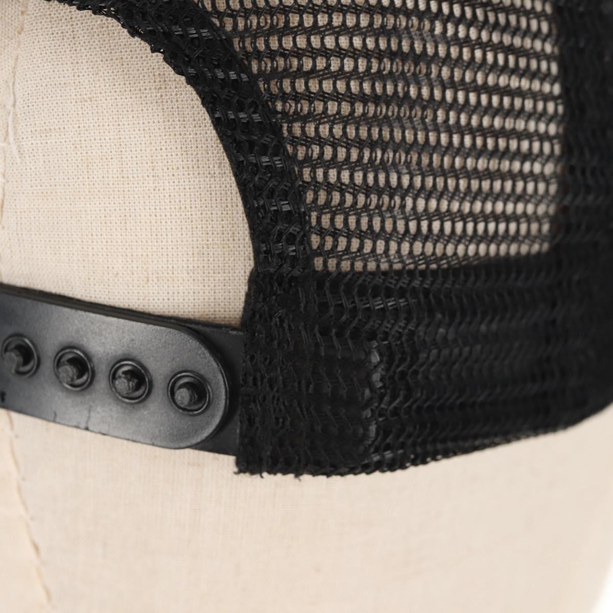 Chrome Hearts CH patch cross ball Mesh Tracker Cap cotton Green Auth 142392M