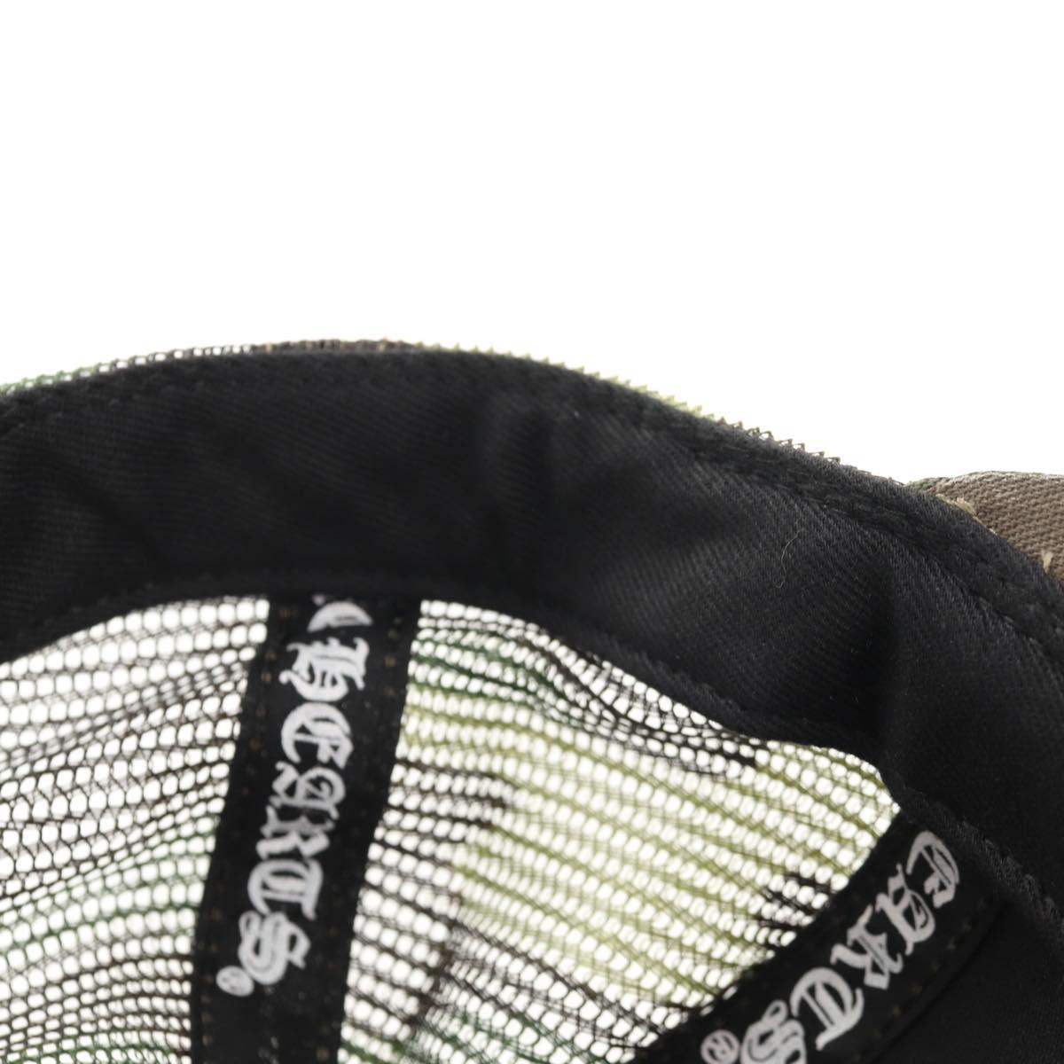 Chrome Hearts THE HEROES PROJECT Patch Cross Ball Tracker Cap Auth 142394M