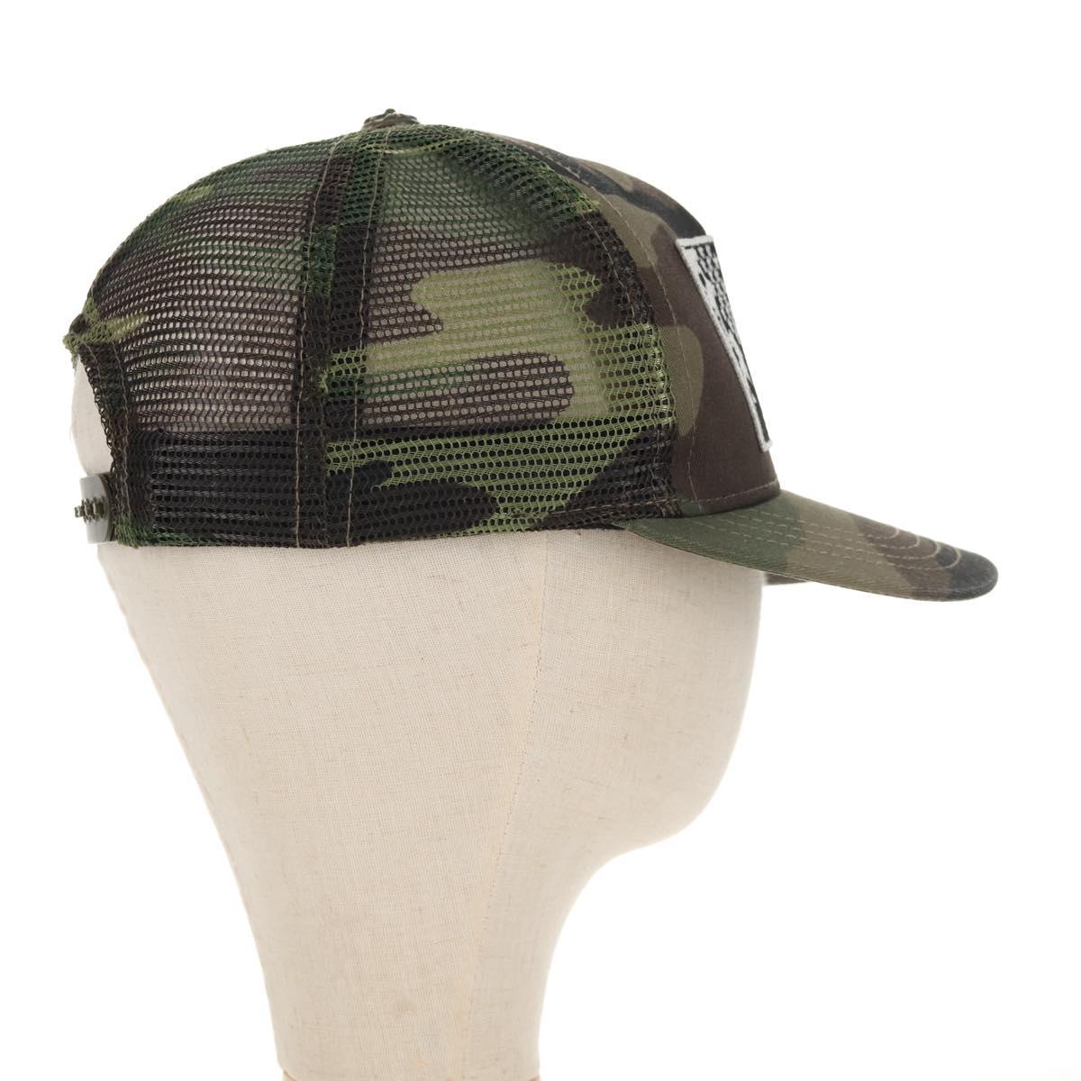 Chrome Hearts THE HEROES PROJECT Patch Cross Ball Tracker Cap Auth 142394M