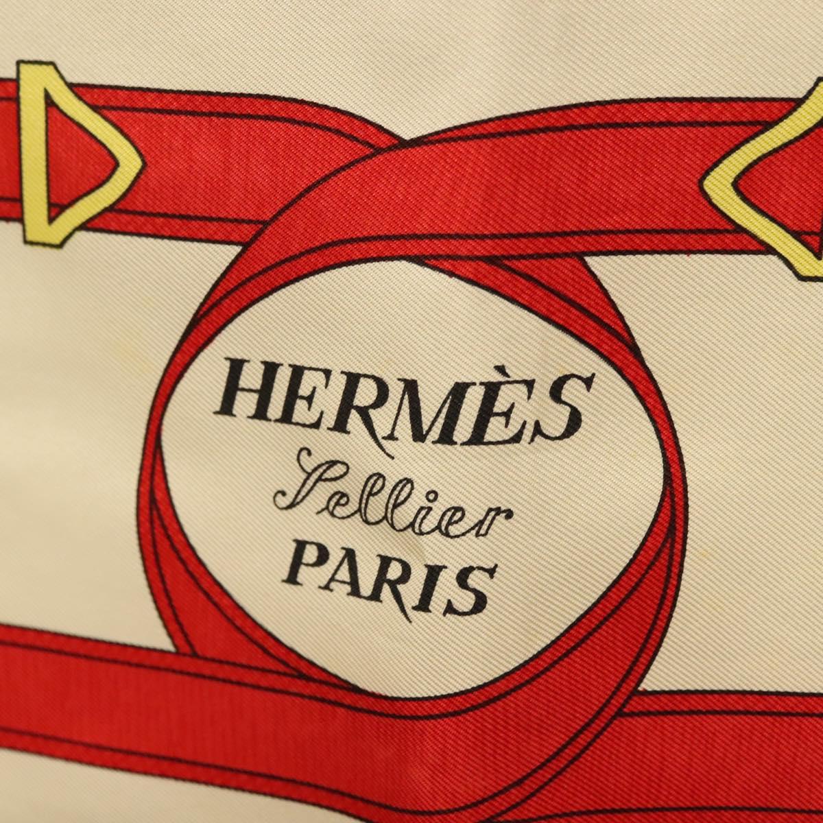 HERMES Carre 90 Scarf ""Eperon d'or"" Silk Navy Auth 142397
