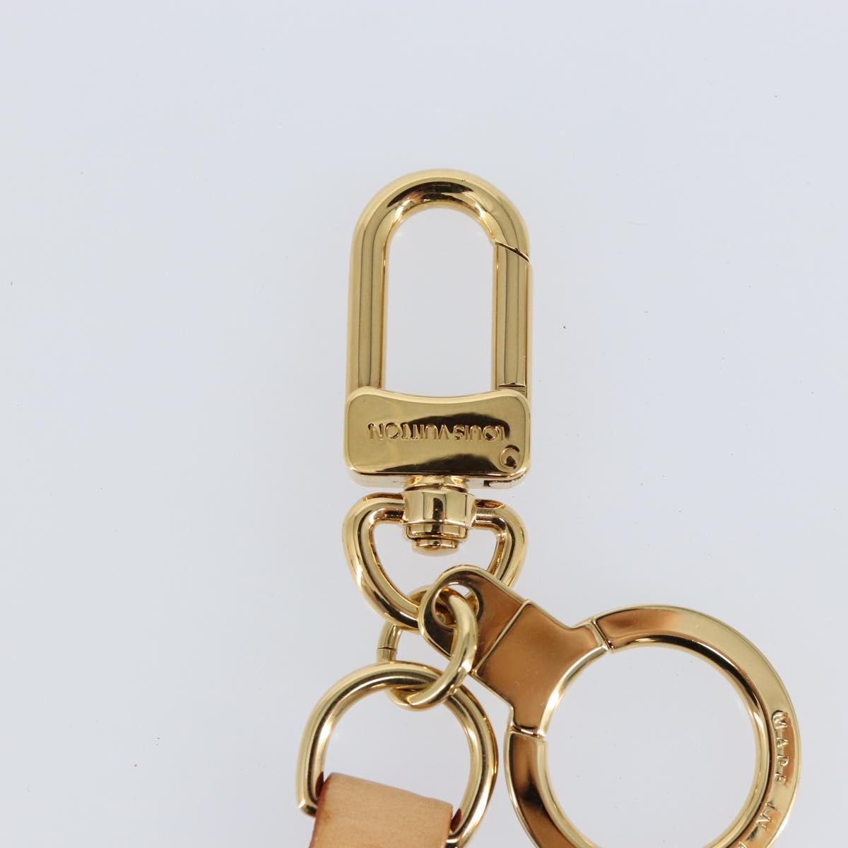 LOUIS VUITTON Takashi Murakami Porte Cles Panda Charm Beige M62637 Auth 142403V