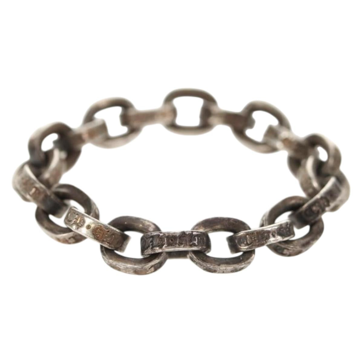 Chrome Hearts Paper Chain Ring Ag925 Silver Auth 142407M