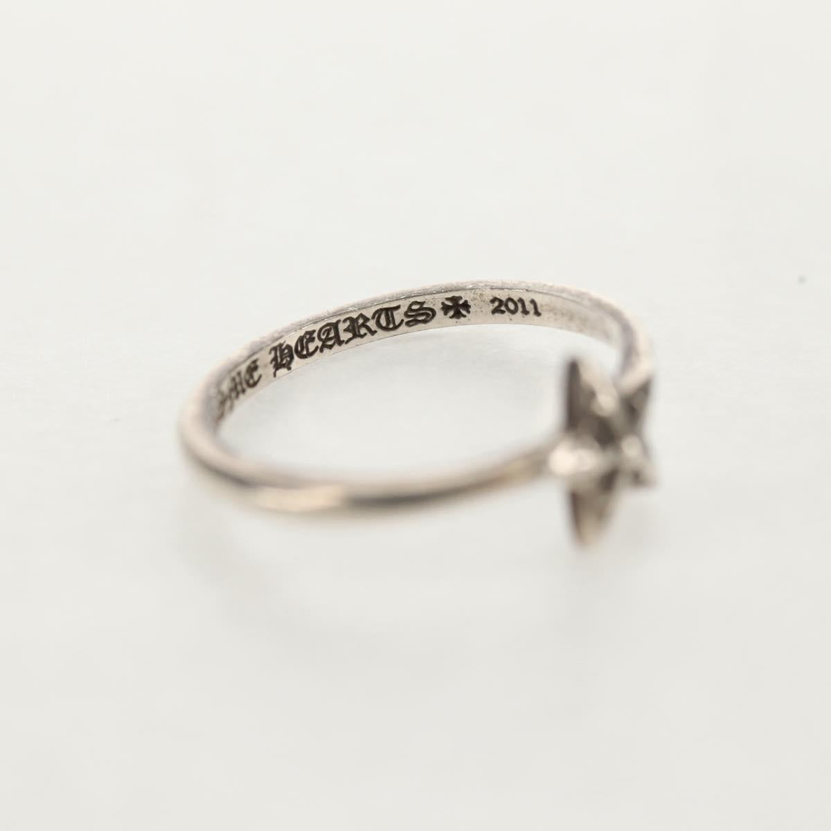 Chrome Hearts Bubble Gum Starling Ring Ag925 Silver Auth 142408M