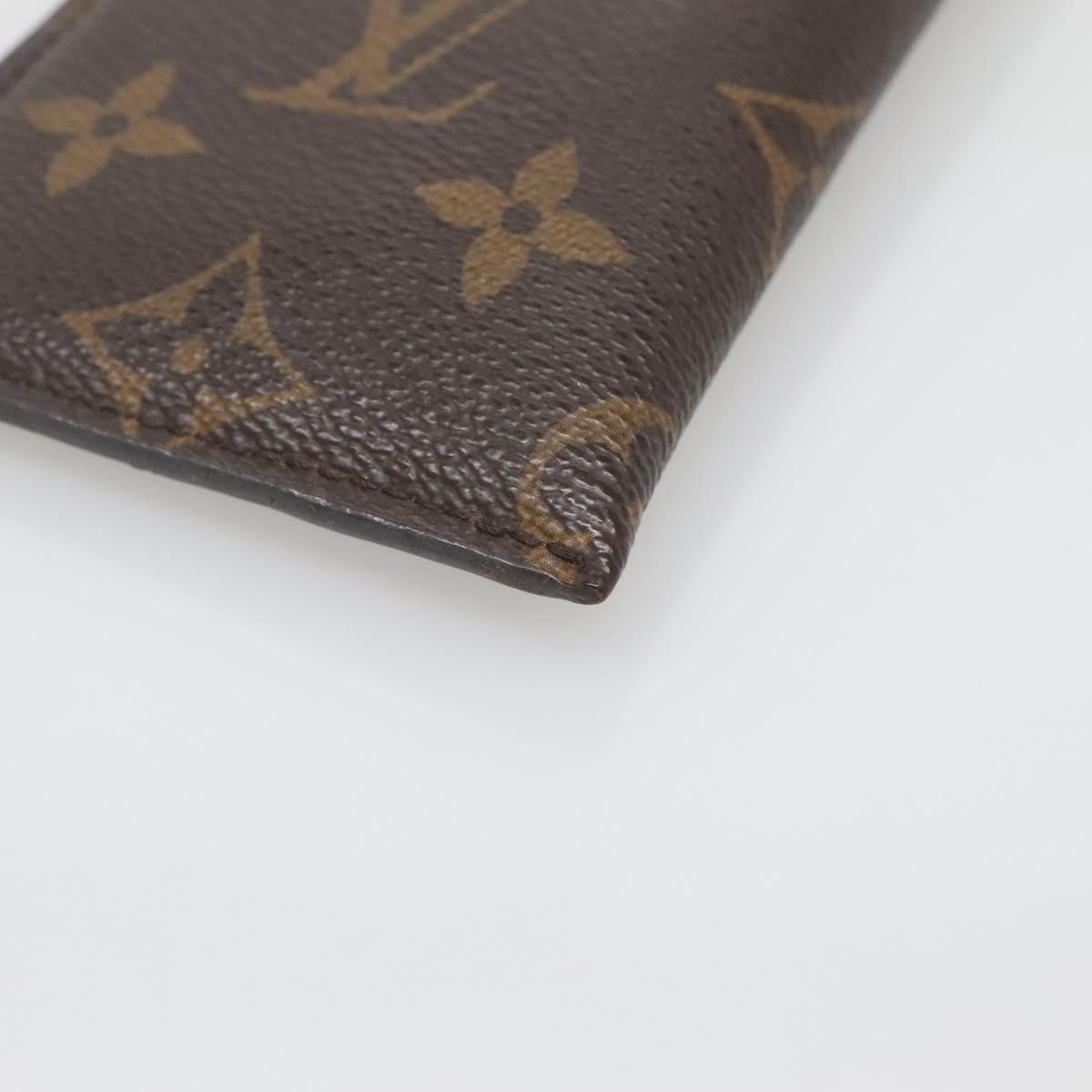 LOUIS VUITTON Monogram Etui Lunette PM Glasses Case M66545 LV Auth 142417