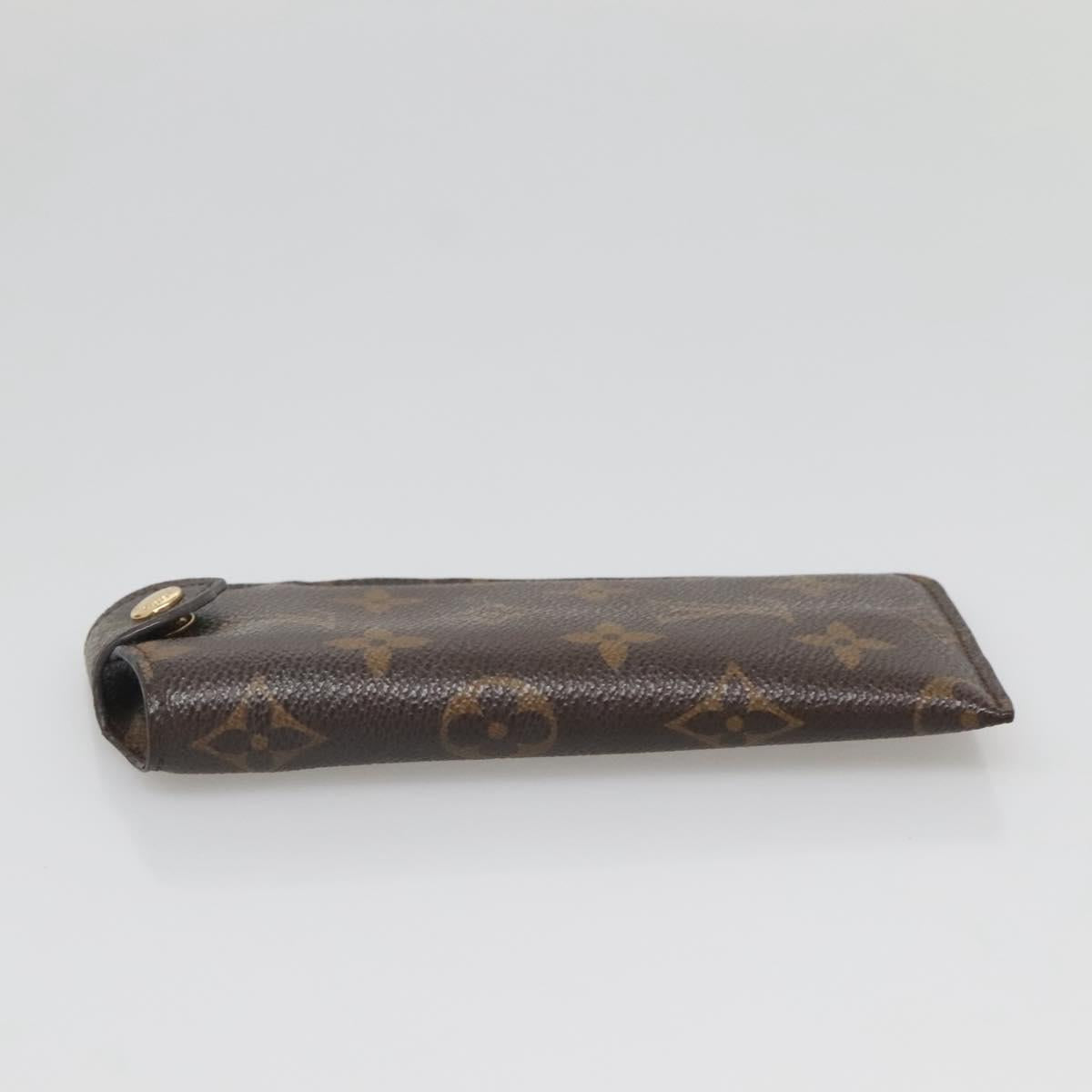 LOUIS VUITTON Monogram Etui Lunette PM Glasses Case M66545 LV Auth 142417
