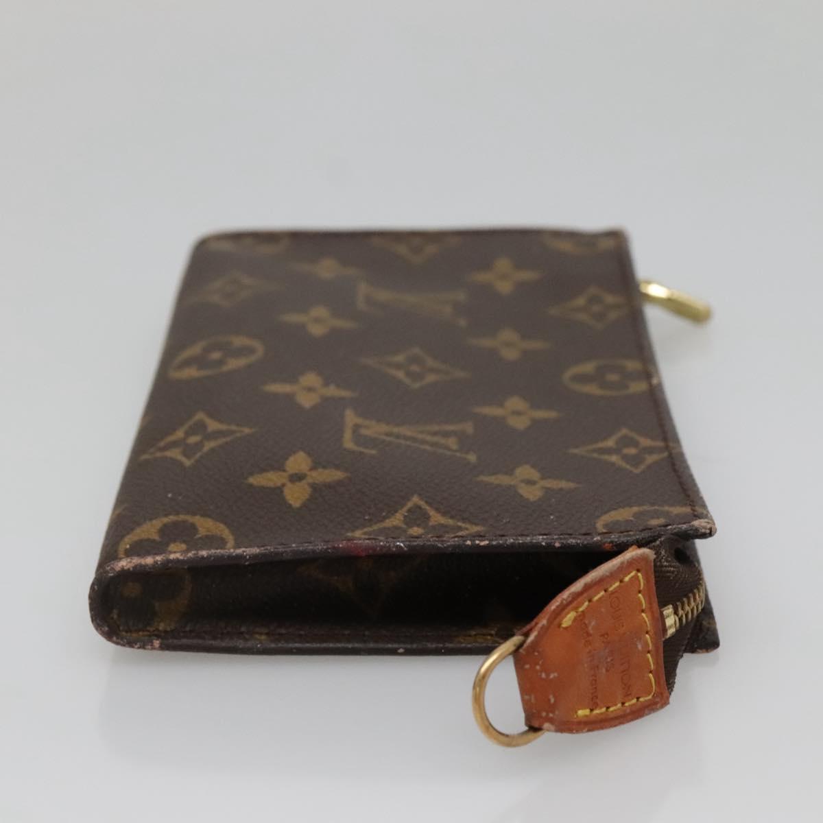LOUIS VUITTON Monogram Bucket PM Accessory Pouch LV Auth 142420