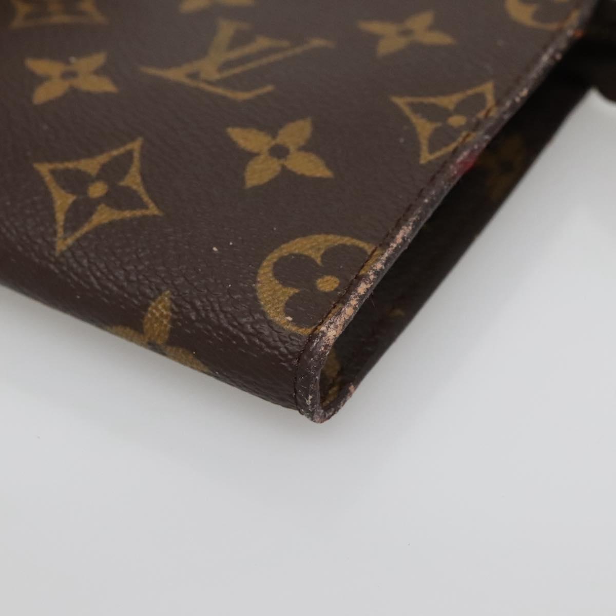 LOUIS VUITTON Monogram Bucket PM Accessory Pouch LV Auth 142420