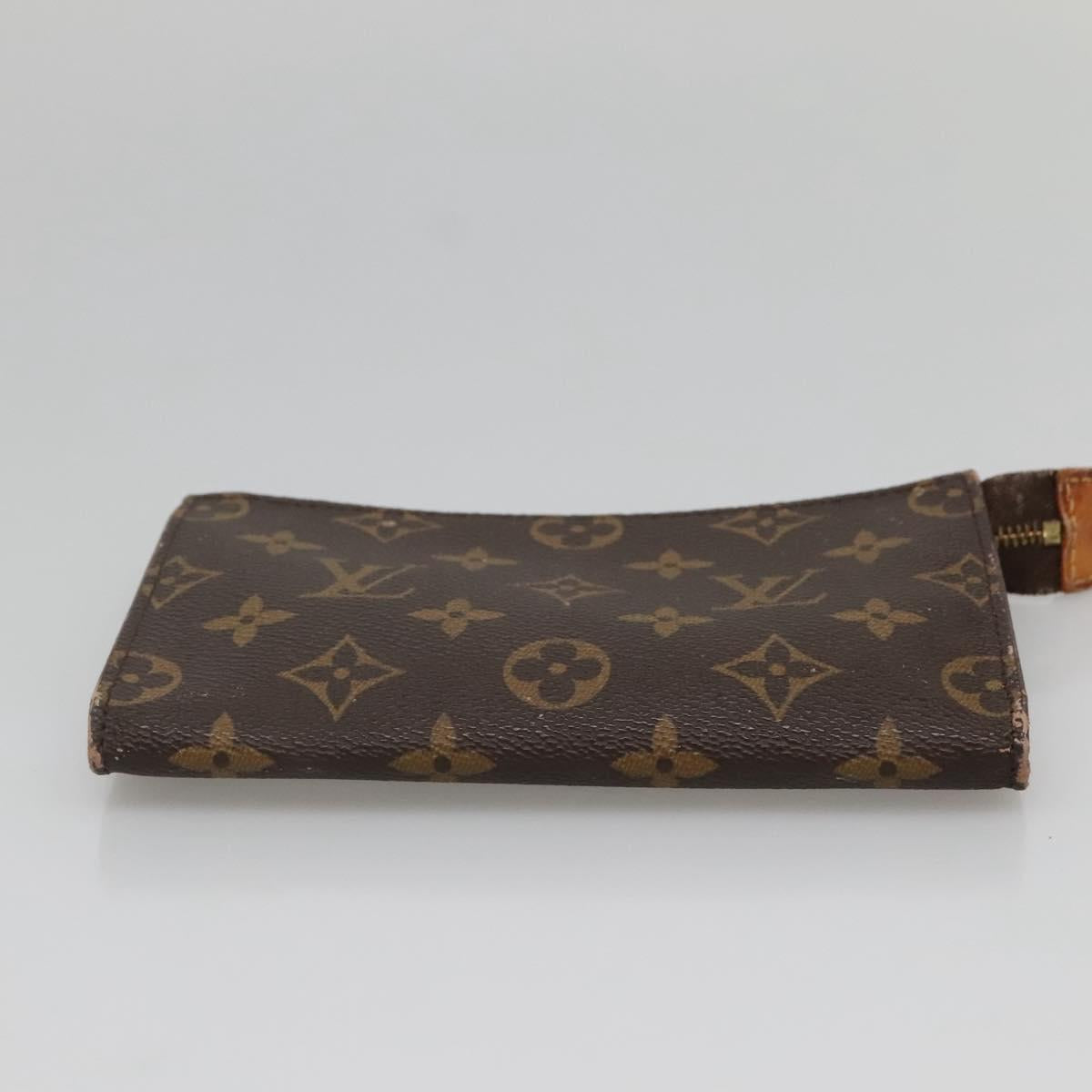 LOUIS VUITTON Monogram Bucket PM Accessory Pouch LV Auth 142421
