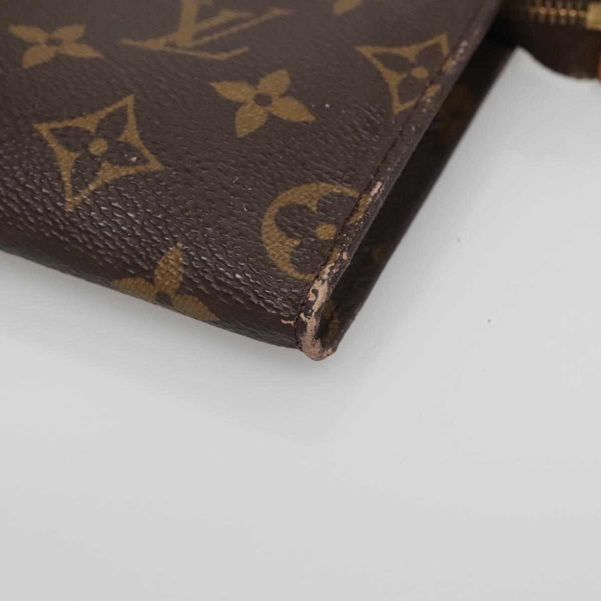LOUIS VUITTON Monogram Bucket PM Accessory Pouch LV Auth 142421