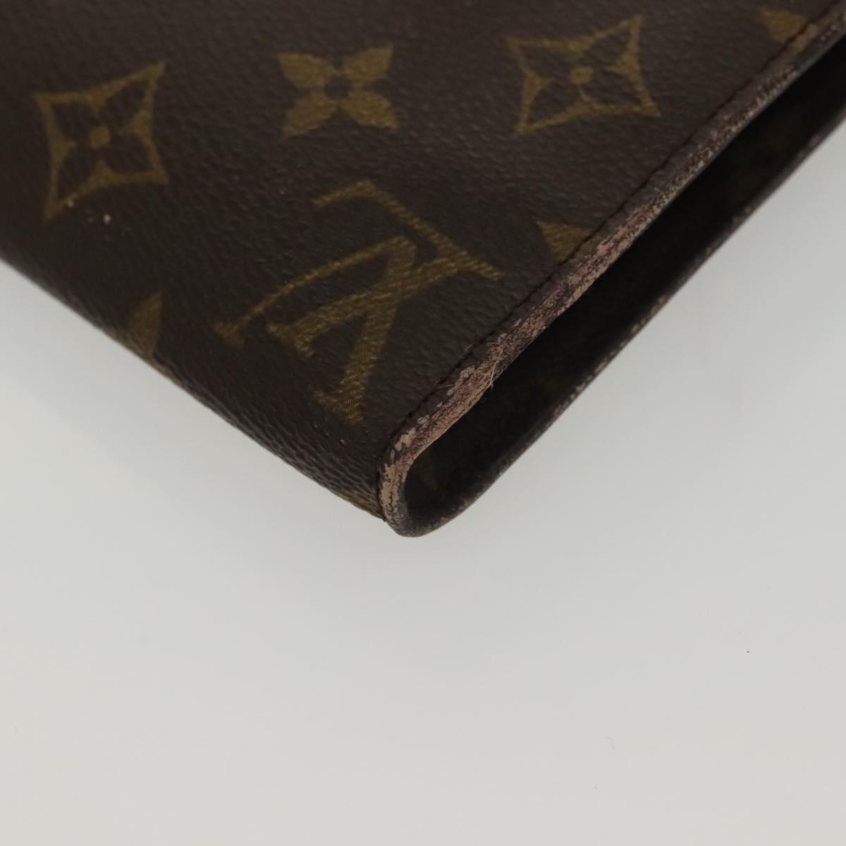 LOUIS VUITTON Monogram Bucket GM Accessory Pouch LV Auth 142422