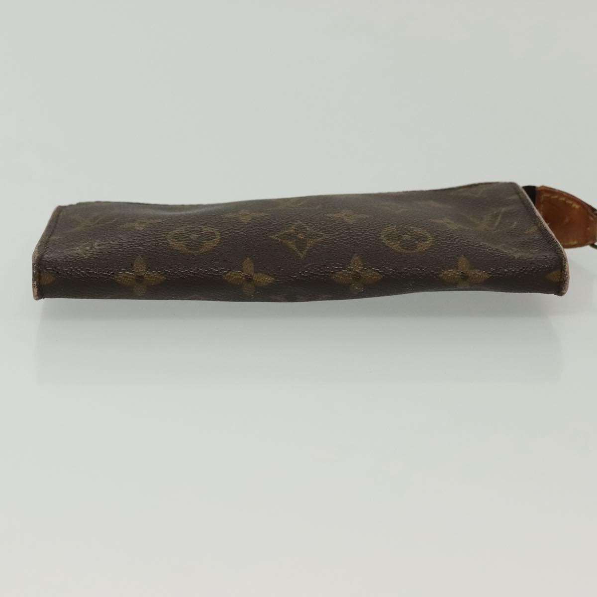 LOUIS VUITTON Monogram Bucket GM Accessory Pouch LV Auth 142422