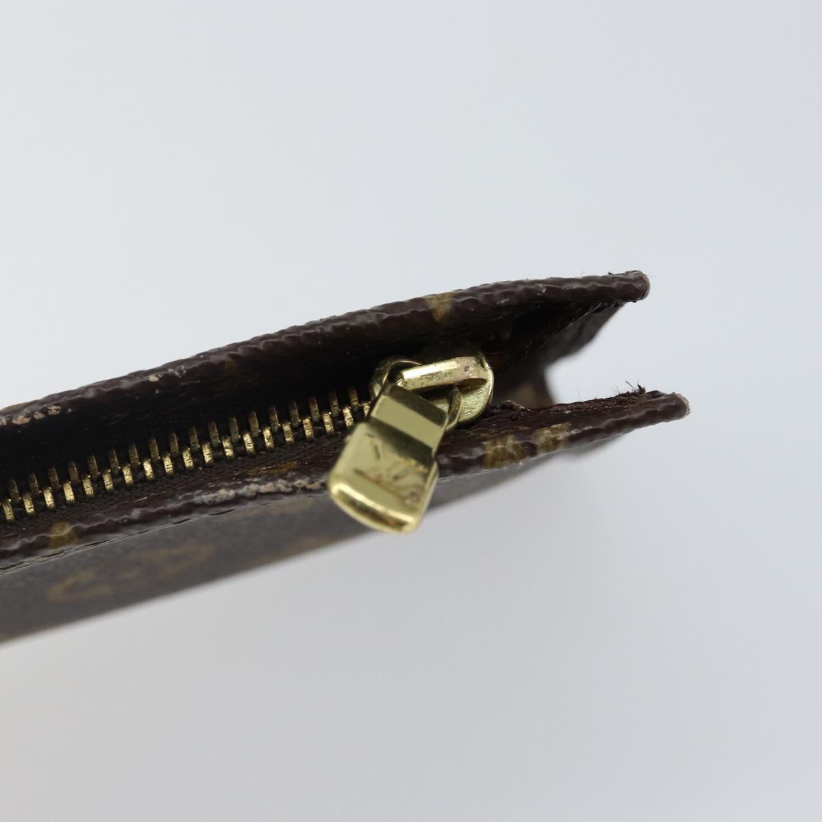 LOUIS VUITTON Monogram Bucket GM Accessory Pouch LV Auth 142423