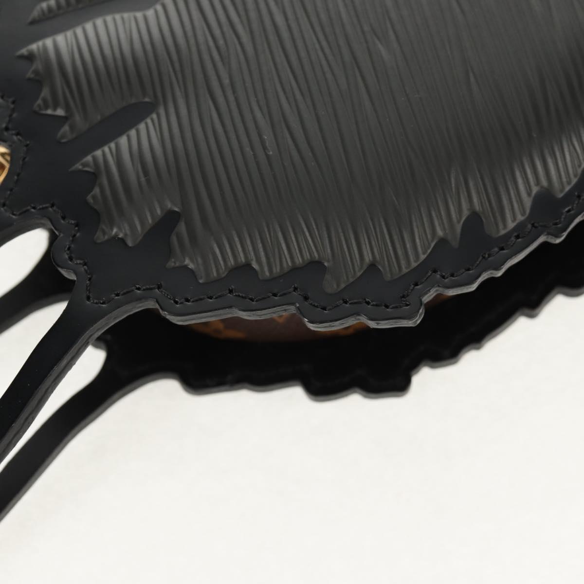 LOUIS VUITTON Epi Cat Face Pochette Shoulder Bag Gray LV Auth 142442M