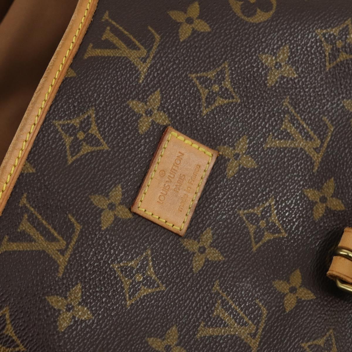 LOUIS VUITTON Monogram Saumur 30 Shoulder Bag M42256 LV Auth 142454