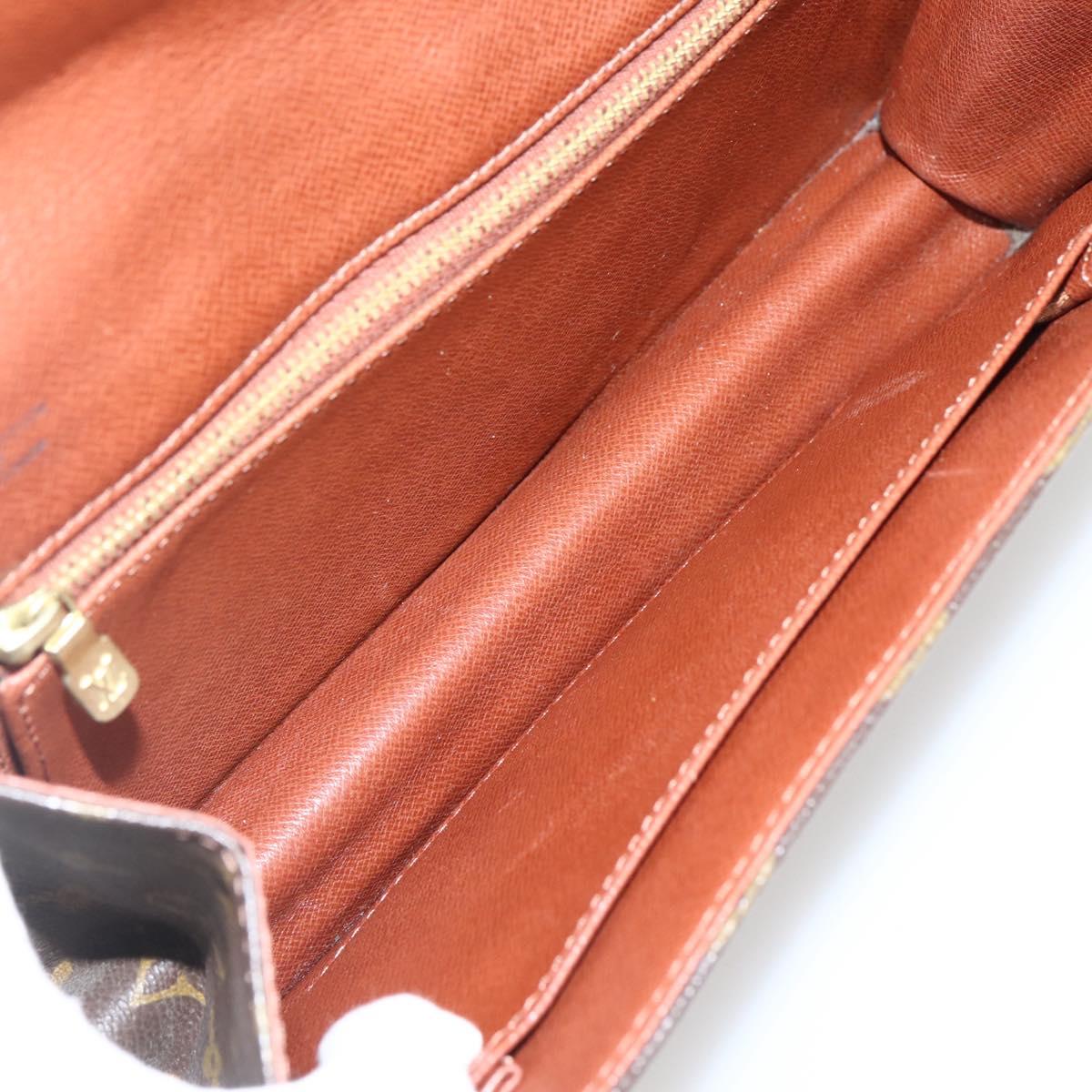 LOUIS VUITTON Monogram Pochette Dam PM Clutch Bag M51812 LV Auth 142458