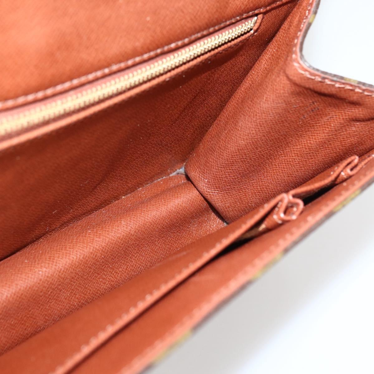 LOUIS VUITTON Monogram Pochette Dam PM Clutch Bag M51812 LV Auth 142458