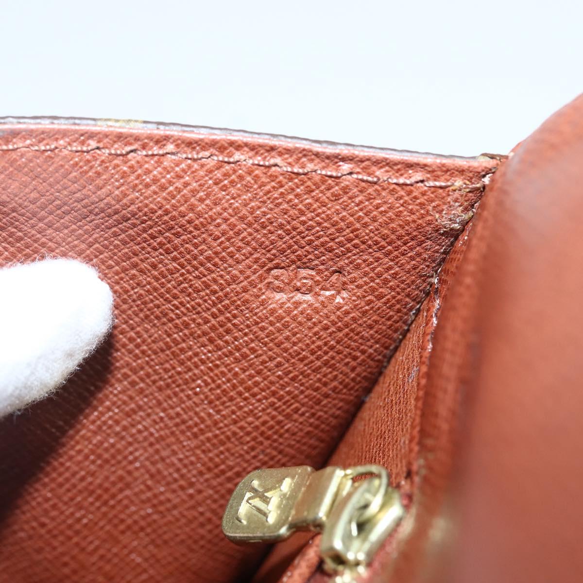 LOUIS VUITTON Monogram Pochette Dam PM Clutch Bag M51812 LV Auth 142458