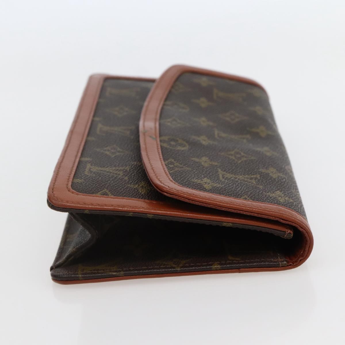 LOUIS VUITTON Monogram Pochette Dam PM Clutch Bag M51812 LV Auth 142458